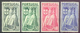 Portugal Sc# 671-674 MNH 1946 Virgin Mary - Unused Stamps