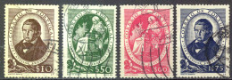 Portugal Sc# 638-641 Used (a) 1944 Avellar Brotero 200th - Gebraucht