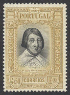 Portugal Sc# 435 MH 1927 1.60e 2nd Independence Issue - Nuovi