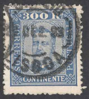 Portugal Sc# 78 Used 1893 300r King Carlos - Used Stamps