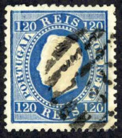 Portugal Sc# 46 Used 1871 120r King Luiz - Used Stamps