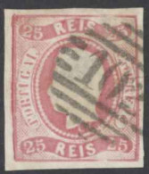 Portugal Sc# 20 Used (b) 1867 25r King Luiz - Gebraucht