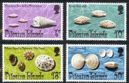 Pitcairn Islands Sc# 137-140 MNH 1974 Shells - Islas De Pitcairn