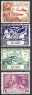 Pitcairn Islands Sc# 13-16 (stains) MH 1949 UPU Issue - Islas De Pitcairn