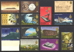 Pitcairn Islands Sc# 97-109 SG# 94/106 MH 1969 QEII Definitives/Views - Pitcairn Islands