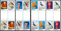 Penrhyn Island Sc# 93-96 MNH GUTTER PAIR 1978 Captain Cook - Penrhyn