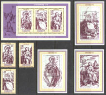 Penrhyn Island Sc# 184-186a, 187-189 MNH 1981 Christmas - Penrhyn