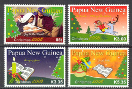 Papua New Guinea Sc# 1350-1353 MNH 2008 Christmas - Papua New Guinea