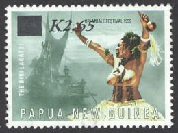 Papua New Guinea Sc# 1012 Used 2001 2.65k On 65t Lakatoi, Native - Papouasie-Nouvelle-Guinée