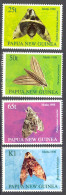 Papua New Guinea Sc# 940-943 MNH 1998 Moths - Papouasie-Nouvelle-Guinée