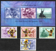 Papua New Guinea Sc# 974-978 MNH 1999 Hiri Moale Festival - Papua New Guinea