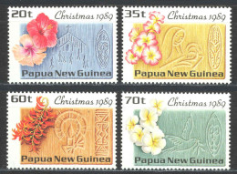 Papua New Guinea Sc# 725-728 MNH 1989 Christmas - Papua New Guinea