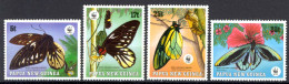 Papua New Guinea Sc# 697-700 MNH 1988 World Wildlife Fund - Papouasie-Nouvelle-Guinée