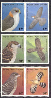 Papua New Guinea Sc# 621a-625a MH 1985 Indiginous Birds Of Prey - Papua New Guinea