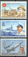 Pakistan Sc# 219-221 MNH 1965 Armed Forces - Pakistan