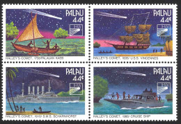 Palau Sc# 98a MNH 1985 44c Boats - Palau