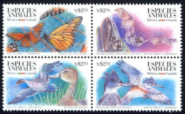 Mexico Sc# 1924 MNH Block/4 1995 2.70p Migratory Wildlife - México