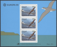 Portugal Madeira Sc# 110a MNH Souvenir Sheet 1986 Europa - Madeira