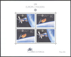 Portugal Madeira Sc# 152 MNH Souvenir Sheet 1991 Europa - Madeira