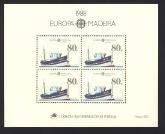Portugal Madeira Sc# 122a MNH 1988 80e Transportation - Madeira