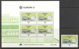 Portugal Madeira Sc# 119-119a MNH 1987 74.50e Modern Architecture - Madeira