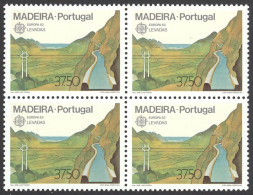 Portugal Madeira Sc# 88 MNH Block/4 1983 Europa - Madeira