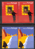 Portugal Sc# 2651-2652 MNH Pair 2004 Europa - Unused Stamps