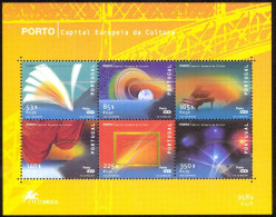 Portugal Sc# 2431a MNH Souvenir Sheet 2001 Porto - Nuovi