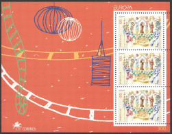 Portugal Sc# 2225a MNH Souvenir Sheet 1998 Europa - Ungebraucht