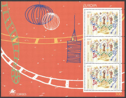 Portugal Sc# 2225a MNH Souvenir Sheet 1998 Europa - Unused Stamps