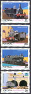 Portugal Sc# 1824-1827 MNH 1990 Locomotives - Neufs