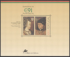Portugal Sc# 1861 MNH Souvenir Sheet 1991 Europalia '91 - Nuovi
