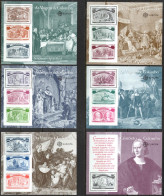 Portugal Sc# 1918-1923 MNH Set/6 Souvenir Sheet 1992 Voyages Of Columbus - Unused Stamps