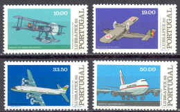 Portugal Sc# 1549-1552 MNH 1982 Planes - Nuevos