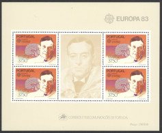 Portugal Sc# 1573a MNH Souvenir Sheet 1983 Europa - Nuevos