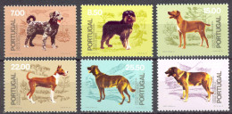 Portugal Sc# 1498-1505 MNH 1981 Dogs - Neufs