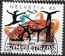 2011  Schweiz   Mi. 2188  FD-used    Welt-Gymnaestrada, Lausanne - Used Stamps