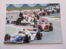 AUTO FORMULE 1 PHOTO 17x12 1993 MONZA DEPART ACCIDENT Ayrton SENNA - Car Racing - F1
