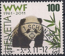 2011  Schweiz   Mi. 2189  FD-used   50 Jahre Naturschutzorganisation WWF - Gebruikt