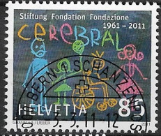 2011  Schweiz   Mi. 2191 FD-used  50 Jahre Stiftung Für Bewegungsbehinderte Kinder „Cerebral“ - Used Stamps