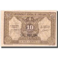 Billet, FRENCH INDO-CHINA, 10 Cents, Undated (1942), KM:89a, NEUF - Indocina