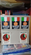 Basket Sinudyne TV Color Lotto Di 5 Adesivi Anni 80 - Sonstige & Ohne Zuordnung