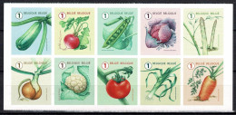 Belgique Carnet 178 - 10 X N° 1 Légumes 2022 VF 14,3 € - 1997-… Validité Permanente [B]