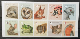 Belgique Carnet 172 - 10 X N° 1 Animaux Du Jardin 2020 VF 14,3 € - 1997-… Validité Permanente [B]