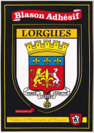 VAR 83 LORGUES BLASON ADHESIF - Lorgues