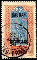 Soudan Poste Obl Yv: 40 Mi:38 Méhariste Targui (Beau Cachet Rond) - Used Stamps