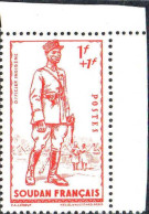 Soudan Poste N** Yv:122/124 Défense De L'Empire Coin D.feuille - Unused Stamps