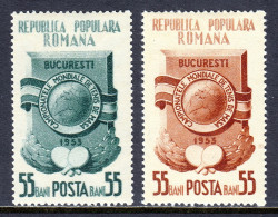 Romania - Scott #926-927 - MH - SCV $20 - Ongebruikt