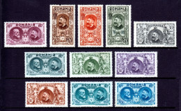 Romania - Scott #308-319 - MH - See Description - SCV $12 - Ongebruikt