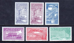 Romania - Scott #493-498 - MH - See Description - SCV $14 - Nuevos